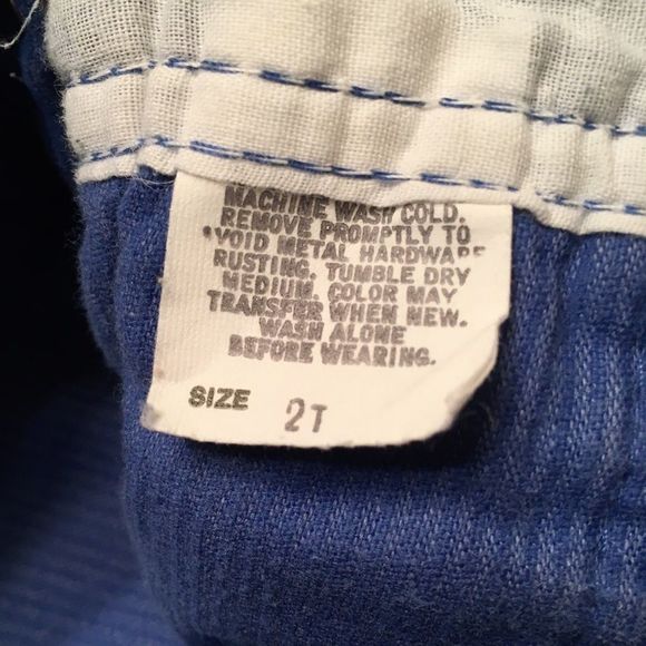 Vintage 80’s OshKosh B’Gosh Corduroy Overalls - Picture 7 of 7